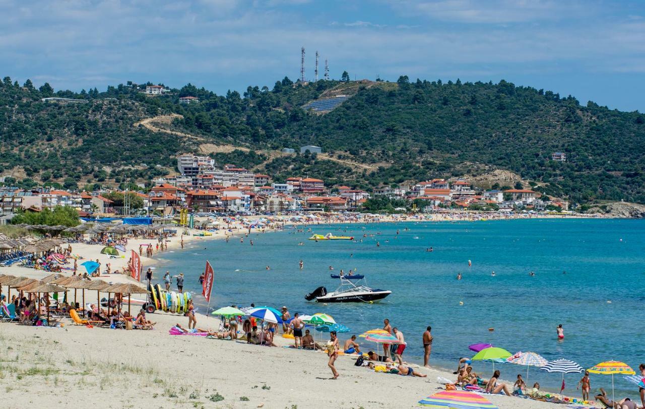 Family House Nikos Lägenhet Sykia Chalkidikis Exteriör bild